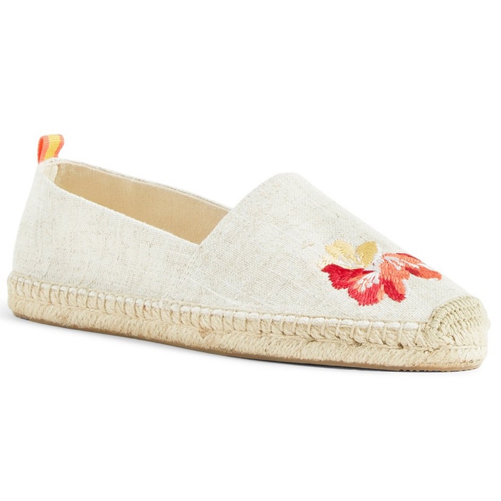 NWT Vera Bradley Dune Embellished Espadrilles Floral Shoes Size 10